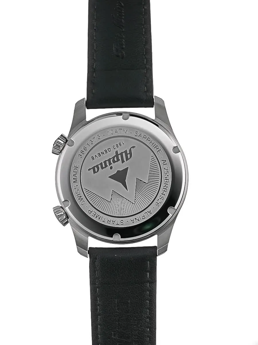Pilot Quartz Worldtimer Watch AL-255BRB4S26 | Alpina Watches US